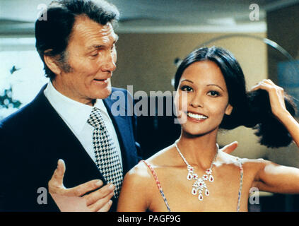 Eva Nera, alias: Nackte Eva, Italien 1976, Regie: Joe D'Amato, Darsteller: Jack Palance, Laura Gemser Stockfoto