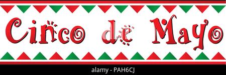 Cinco De Mayo Logo Stock Vektor