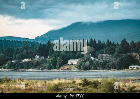 Westküste Vancouver Island in der Nähe von Ucluelet in British Columbia Kanada auf der Wild Pacific Trail Stockfoto