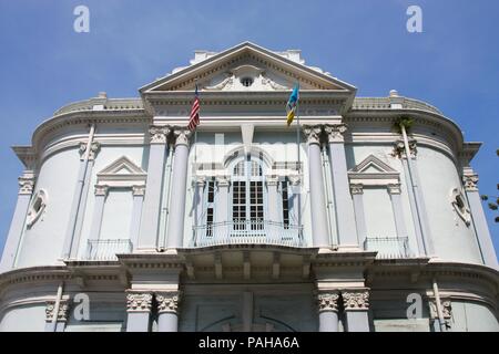 Koloniale Architektur in Malaysia - Islamischen Rat von Penang. George Town. Stockfoto