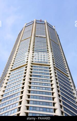 GEORGE TOWN, MALAYSIA - 1. Februar: komtar Tower Gebäude am 1. Februar 2008 in Georgetown, Malaysia. Der Wolkenkratzer ist 231 m hoch und ist die 6 Tal Stockfoto