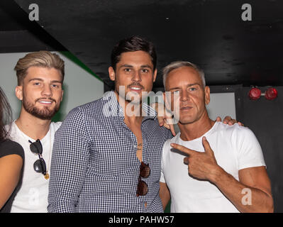 Dean Ralph im Club ein 9 Fünf Epping, 21. Juli 2018 Stockfoto