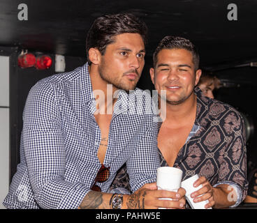 Dean Ralph im Club ein 9 Fünf Epping, 21. Juli 2018 Stockfoto