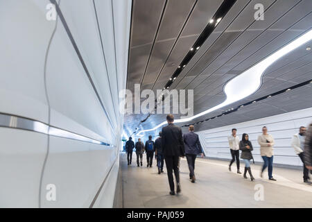 Die Undercover Wynyard Spaziergang in Sydney Stockfoto