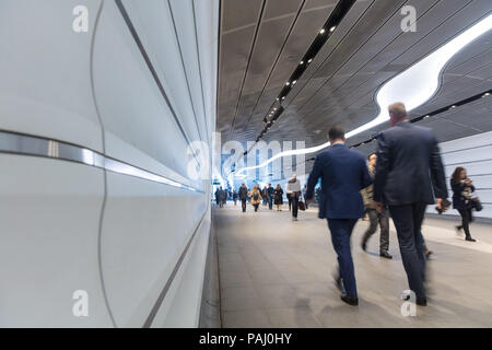 Die Undercover Wynyard Spaziergang in Sydney Stockfoto