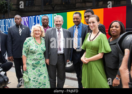 Der Reverend Jessie Jackson besucht Sheffield im Jahr 2007 Stockfoto