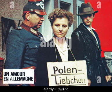 Eine Liebe in Deutschland, alias: Un amour en Allemagne, Deutschland/Frankreich 1983, Regie: Andrzej Wajda Darsteller: Hanna Schygulla Stockfoto