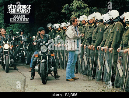 Zahn um Zahn, Deutschland 1985, Regie: Hajo Gies, Darsteller: Götz George Stockfoto