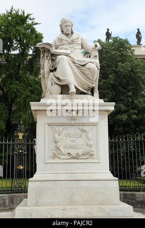 Humboldt-Universitat zu Berlin (Humboldt-Universität Berlin) zu Ehren seines Gründers genannt, Deutschland Stockfoto