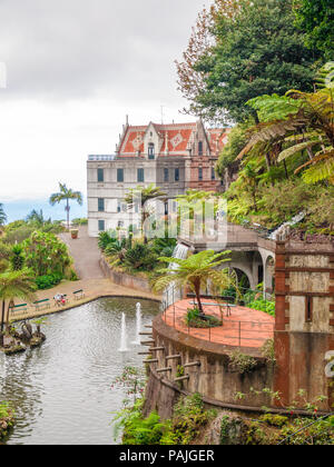 Der tropische Garten Monte Palace, Funchal, Madeira Stockfoto