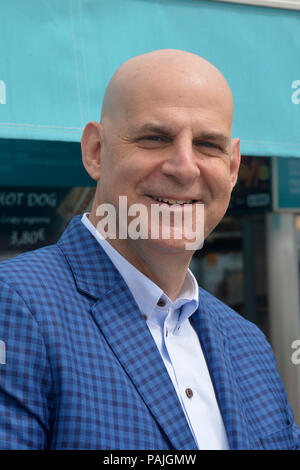 Schriftsteller Harlan Coben, CanneSeries Festival 2018 Jury Präsident (2018/04/07) Stockfoto