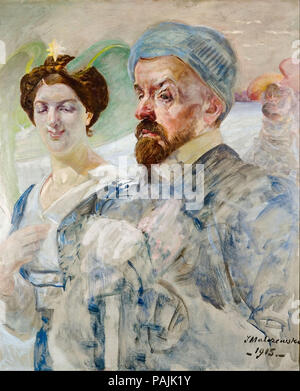 Jacek Malczewski - Self Portrait 12. Stockfoto