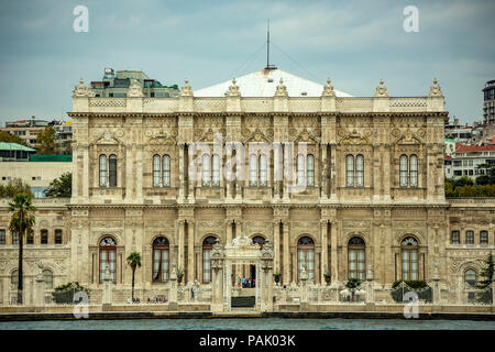 Dolmabahce Palast, Istanbul, Türkei Stockfoto