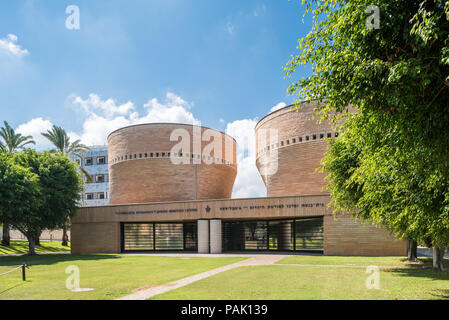 Israel, Ramat Aviv - vom 20. Juli 2018: cymbalista Synagoge und Jüdisches Erbe Zentrum an der Universität Tel Aviv Stockfoto