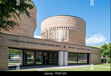 Israel, Ramat Aviv - vom 20. Juli 2018: cymbalista Synagoge und Jüdisches Erbe Zentrum an der Universität Tel Aviv Stockfoto