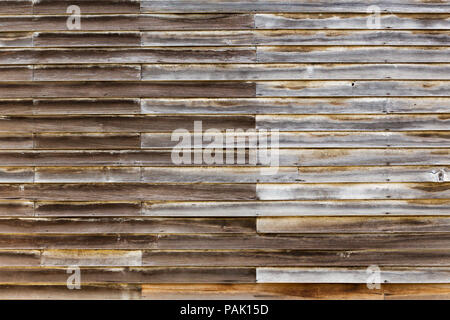 Verwitterte Scheune Holz Hintergrund Textur Stockfoto