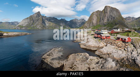 Hamnoy, Lofoten Inseln, Norwegen. Stockfoto