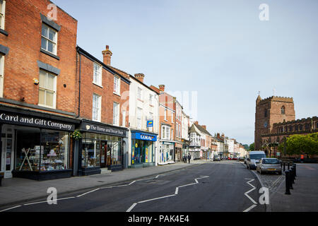 St. Nikolaus ChurchHigh Street, Newport eine Stadt, Gemeinde und Wrekin Telford, Shropshire, England Stockfoto