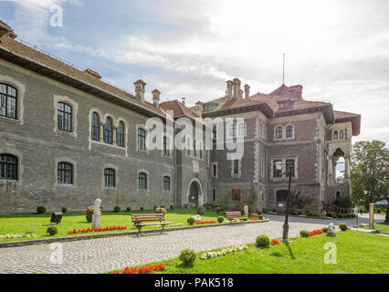 Cantacuzino errichtet im neo-rumänischen architektonischen sryle in Iasi in Rumänien Stockfoto