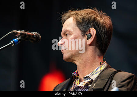 Edmonton, Alberta, Kanada. 22. Juli, 2018. Scott Totten führt mit den Beach Boys bei K-Tage in Edmonton Credit: Ron Palmer/SOPA Images/ZUMA Draht/Alamy leben Nachrichten Stockfoto