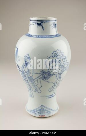 Vase. Kultur: China. Abmessungen: H. 8 7/8 in. (22,5 cm). Museum: Metropolitan Museum of Art, New York, USA. Stockfoto