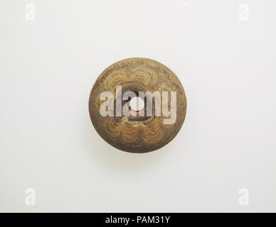 Raupe. Kultur: Roman. Abmessungen: Durchm.: 1 9/16 x 7/8 in. (4 x 2,2 cm). Museum: Metropolitan Museum of Art, New York, USA. Stockfoto