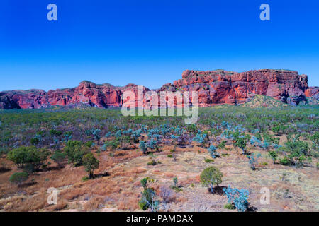 Felsformation namens Stonehenge, Purnululu National Park, Kimberley, Nordwesten Australien Stockfoto