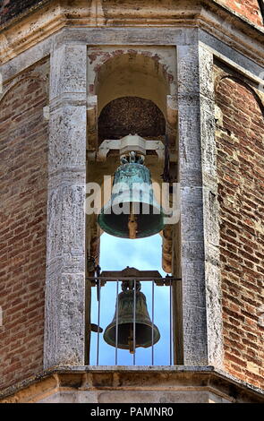 Alten Glockenturm in der Toskana, Italien Stockfoto