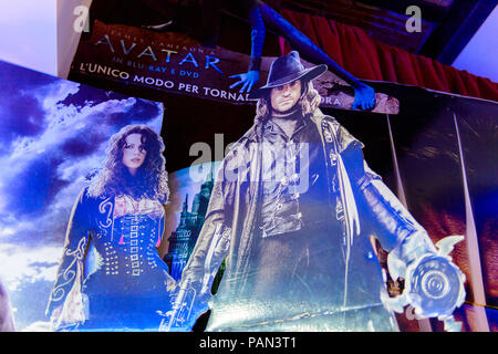 Genua, Italien - 4. Mai 2016: Van Helsing witn Jugh Jackman und Kate Beckinsale, internationale Kino Museum in Genua, Italien. Museum mit Sammlungen Stockfoto