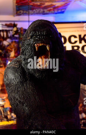 Genua, Italien - 4. Mai 2016: King Kong, internationale Kino Museum in Genua, Italien. Museum mit Sammlungen über die Hollywood Filme. Stockfoto