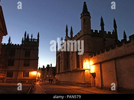 Oxford, Oxfordshire, England, Großbritannien Stockfoto