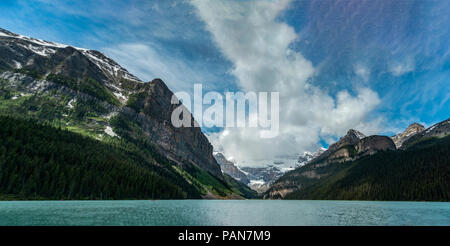 Wunderbare Kanada im Sommer - Lake Louise, Banff, Kanada 1. Stockfoto