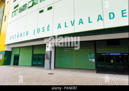 Lissabon, Portugal - 17.Oktober 2016: Äußere des Estadio José Alvalade, das Heimstadion der Sporting Clube de Portugal Stockfoto