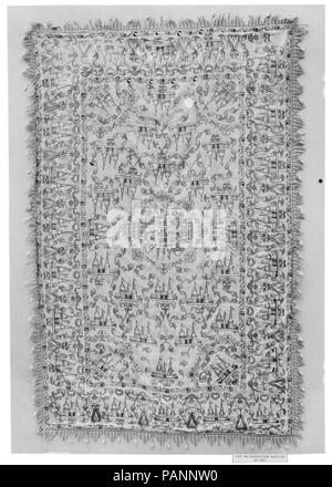 Abdeckung. Abmessungen: L 67. (170,2 cm) W. 42. (106,7 cm). Datum: Anfang des 19. Jahrhunderts. Museum: Metropolitan Museum of Art, New York, USA. Stockfoto