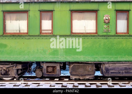 Stalins persönliche Eisenbahn, Stalins Museum, Gori, Georgien Stockfoto