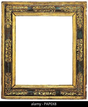 Cassetta Rahmen. Kultur: Italienisch, Veneto. Abmessungen: 68,2 x 60, 48,5 x 40,3, 51,1 x 42 cm.. Datum: Mitte des 16. Jahrhunderts. Museum: Metropolitan Museum of Art, New York, USA. Stockfoto