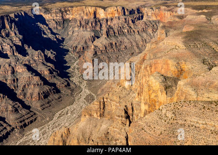 Berg Wüste Szene, Grand Canyon National Park, Arizona, Nevada, Vereinigte Staaten von Amerika, Dienstag, 29. Mai 2018. Stockfoto