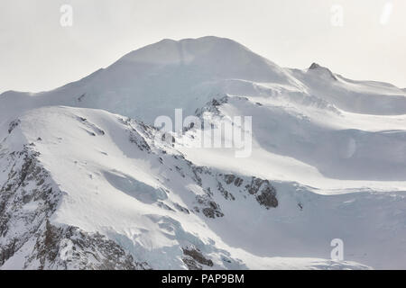 USA, Alaska, Denali Nationalpark, Luftaufnahme von Mt. McKinley Stockfoto