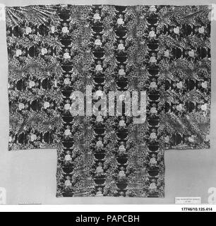 Bett abdecken. Kultur: Britische. Abmessungen: L 116 x W 108 Zoll 294,6 x 274.3 cm. Datum: Ca. 1826. Museum: Metropolitan Museum of Art, New York, USA. Stockfoto