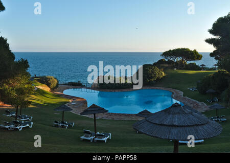 Prainha Club in Portimao. Algarve, Portugal Stockfoto