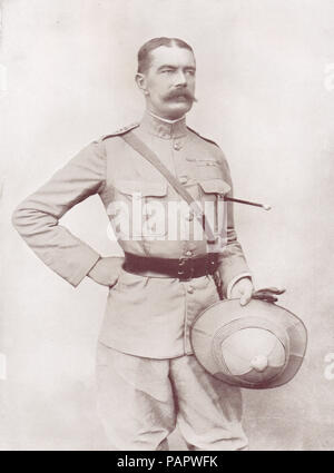 Lord Kitchener in Khartum, Feldmarschall Horatio Herbert Kitchener Stockfoto