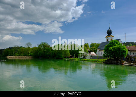 Deutschland, Bayern, Oberbayern, Truchtlaching, Chiemsee Stockfoto