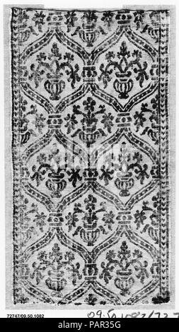 Stück. Kultur: Italienisch. Abmessungen: L 20 x W. 10 Zoll (50,8 x 25,4 cm). Datum: 16. Museum: Metropolitan Museum of Art, New York, USA. Stockfoto