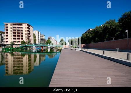 Italien, Lombardei, Mailand, Stadtteil Navigli, Darsena Stockfoto