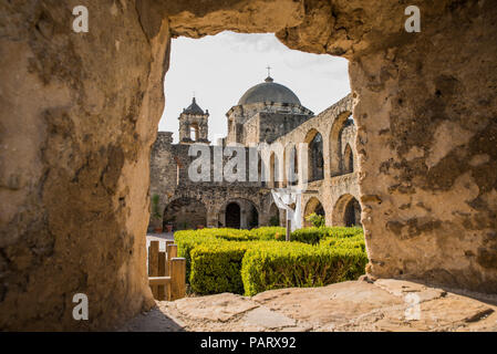 San Jose y San Miguel de Aguayo Stockfoto