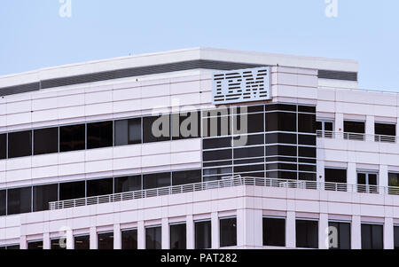 Foster City, CA/USA, Nov. 2, 2018: IBM Innovation Center im Silicon Valley, in Foster City, Kalifornien Stockfoto