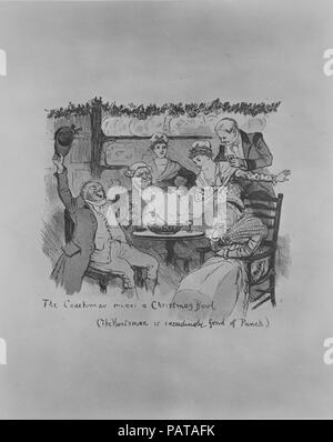 Nachlese aus der 'Grafik'. Artist: Randolph Caldecott (Britisch, Chester 1846-1886 St. Augustine, Florida). Abmessungen: 10 13/16 x 14 7/8 x 7/16 in. (27,5 x 37,8 x 1,1 cm). Erschienen in: London; New York; Glasgow. Herausgeber: George Routledge & Söhne (London). Sitter: Randolph Caldecott (Britisch, Chester 1846-1886 St. Augustine, Florida). Datum: 1889. Museum: Metropolitan Museum of Art, New York, USA. Stockfoto