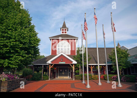 Yankee Candle Dorfladen, Franklin, Franklin County, Massachusetts, USA Stockfoto