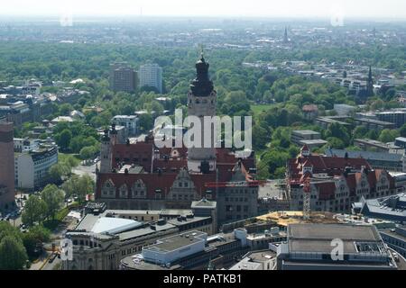 Leipzig Sehenswürdigkeiten, Deutschland Stockfoto