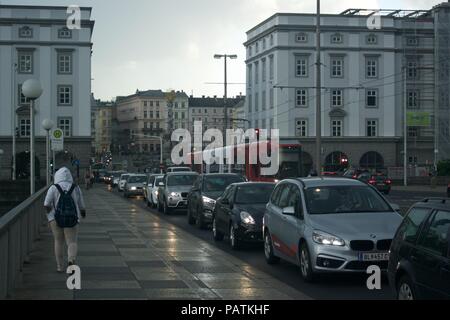 Um Linz, Österreich Stockfoto